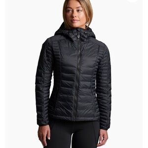 Kuhl Women's Black Puffer Jacket- Spyfire Hoody